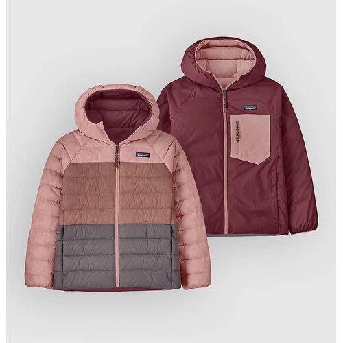 Patagonia Reversible Down Kids Jacket fuzzy mauve Cene