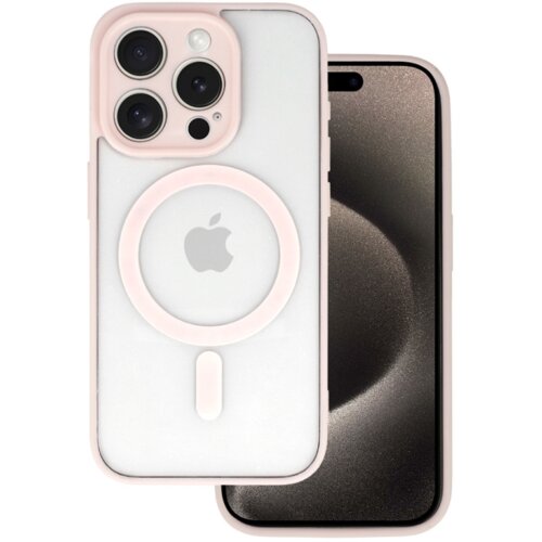  ZAŠTITNA MASKA AKRILNE BOJE ZA IPHONE 15 SVIJETLO ROZE Cene