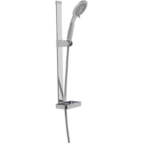 Tendance tu&scaron; set sa palicom 5 funkcija, crijevom i držačem za sapun, aluminij, krom Cijene