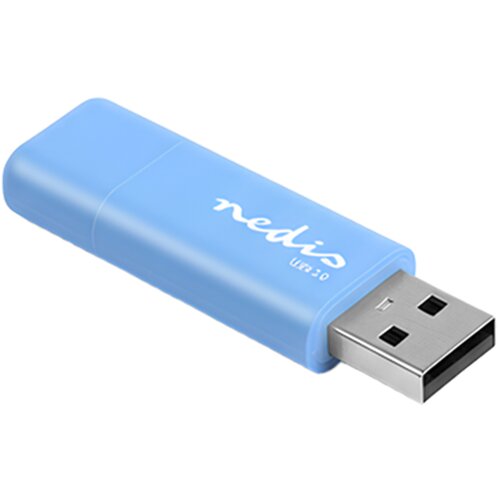 Nedis USB ključ 32GB USB 2.0 Type-A hiter prenos z za&scaron;čitnim pokrovčkom, Modra, (5000277660) Cene