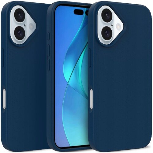 HURTEL WHEAT BRAN ETUI CASE OBUDOWA FUTERAŁ Z MAGSAFE DO IPHONE 16 PRO GRANATOWE, (21896989) Cene