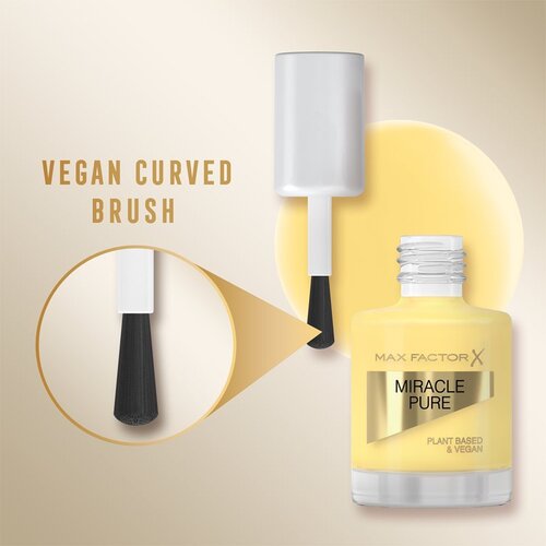 Max Factor Miracle Pure dolgoobstojen lak za nohte odtenek 500 Lemon Tea 12 ml Slike