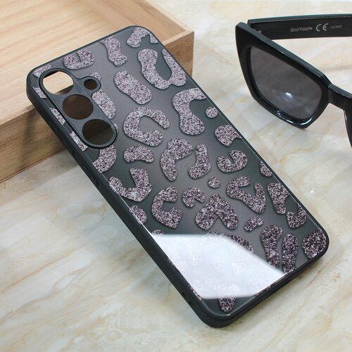 Teracell maska za Samsung Galaxy S24 Plus Shiny glass crna Slike
