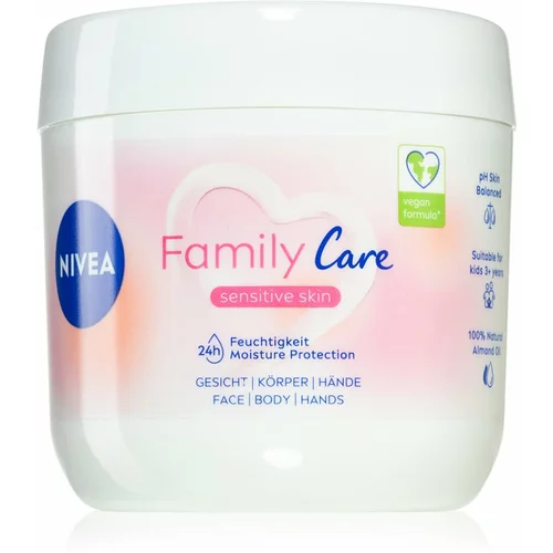 Nivea Family Care blaga hidratantna krema za lice, ruke i tijelo 450 ml