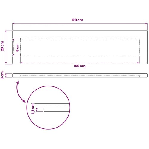  Pravokutni stolni vrh 120 x 20 x 3 cm Pravokutni - Prirodna 90 x 55 x 3 5 cm Pravokutno Slike