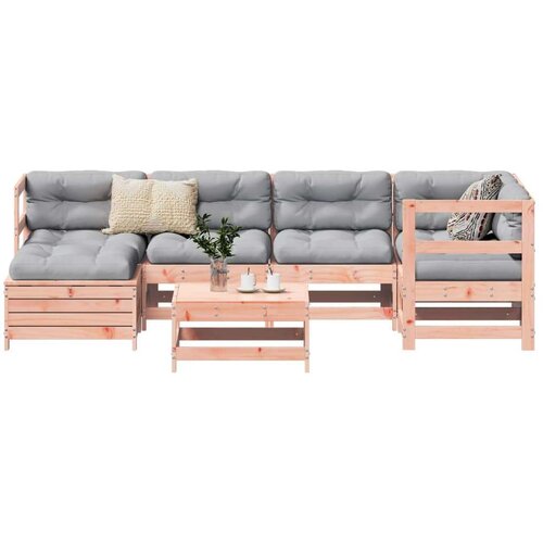  7-dijelni set vrtnih sofa od masivnog drva duglazije Cijene