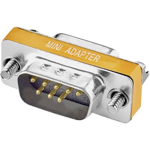 Renkforce serijski adapter [1x 9-polni ženski konektor D-Sub - 1x 8-polni mo&scaron;ki konektor D-Sub] oranžna, (20429498) Cene