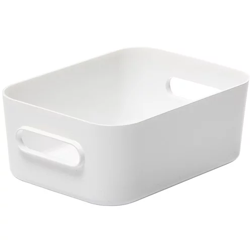 Smart Store kutija za pohranjivanje Compact (D x Š x V: 20 x 14 x 7,5 cm, Plastika, Bijele boje)