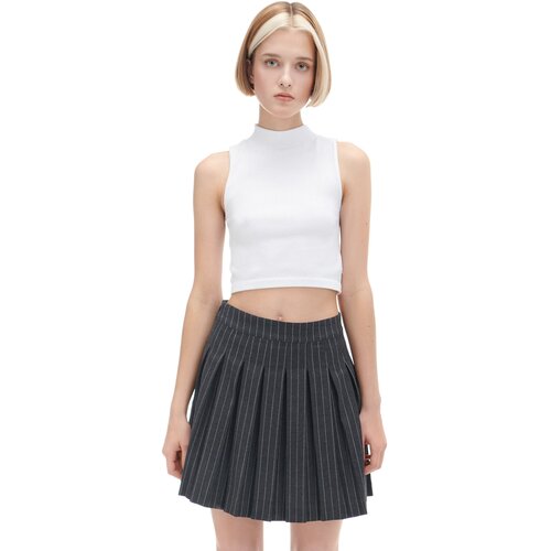 Cropp ženska plisirana suknja - Siva 2928W-85M Slike