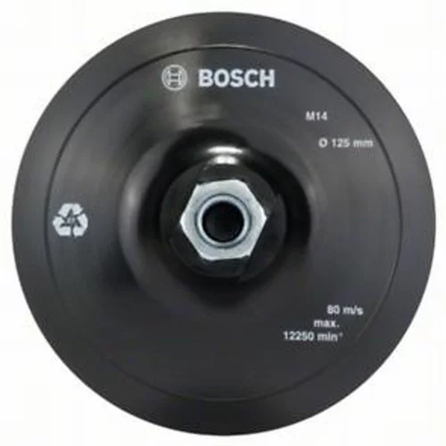 Bosch Tanjur gumeni sa čičak prihvatom za male kutne brusilice