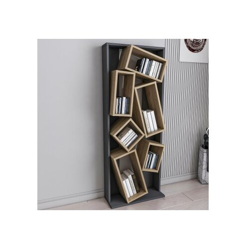 Hanah home carmen black oak polica za knjige Slike