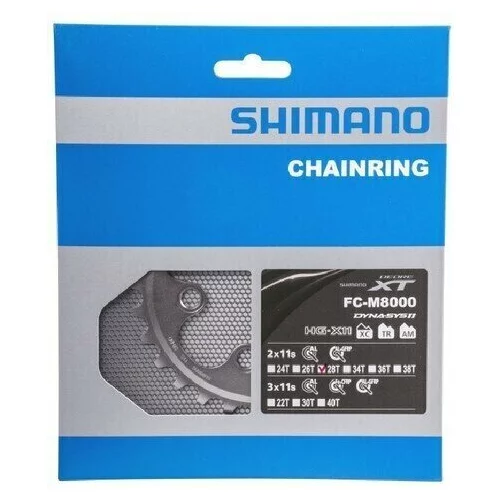 Shimano XT Chainring 28T for FC-M8000 (for 38-28T) - Y1RL28000