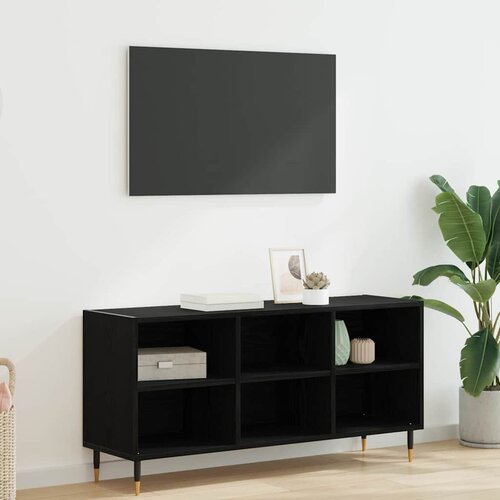 TV ormar Crni hrast 103,5 x 30 x 50 cm Konstruirano drvo Cijene