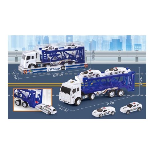  Set za igru - kamion + 4police cars ( 149233 ) Slike
