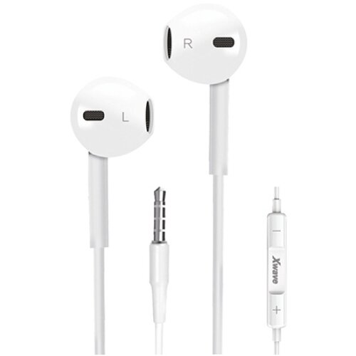 X Wave E500M white slušalice earbud za mobilni sa mik./stereo/3.5mm/kabl 1.3m Cene