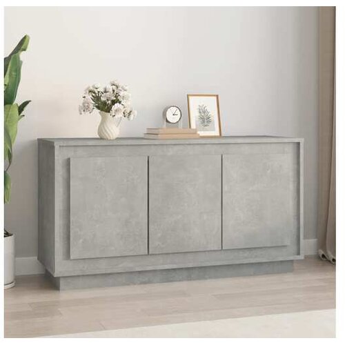 Komoda siva boja betona 102 x 35 x 55 cm od konstruiranog drva Cene