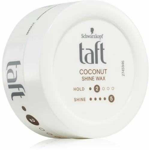 Schwarzkopf Taft Coconut Shine vosak za kosu daje hidrataciju i sjaj 75 ml