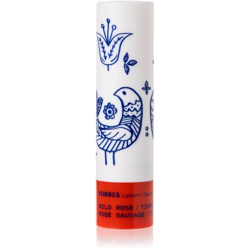 Korres Wild Rose balzam za ustnice za toniranje s hranilnim učinkom 4.5 g Slike