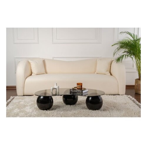Hanah home Sto za dnevnu sobu Sphere Black Grey Slike