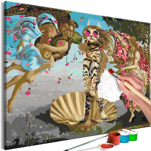  Slika za samostalno slikanje - Furry Venus 60x40 Slike
