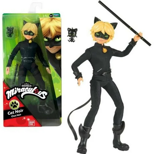 LUTKA Bandai Miraculous Ladybug Cat Noir 26 cm