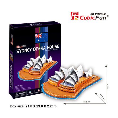  Puzzle 3d sidney operska dvorana ( p178 ) Slike
