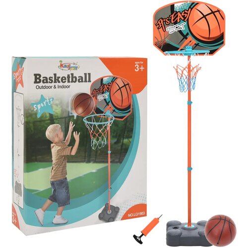 vidaXL Prijenosni košarkaški set podesivi 109 - 141 cm Cijene