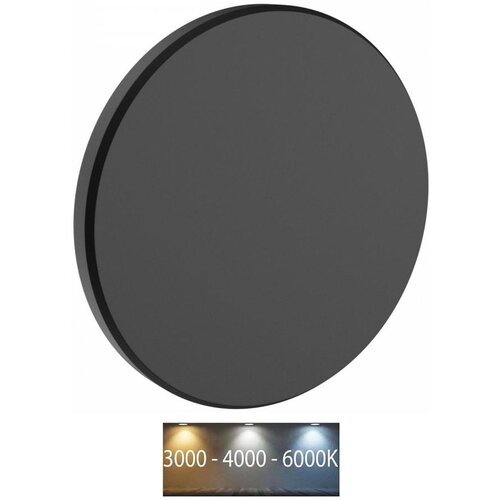 LED spoljašnje zidno svetlo PIATTA LED/18W/230V 3000/4000/6000K IP44 crno Cene