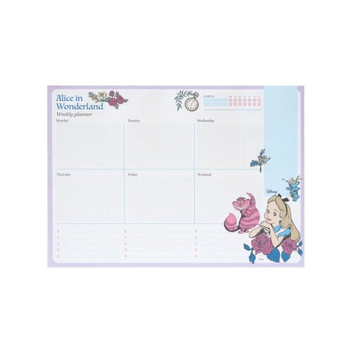 Grupo Erik Editores S. L. Alice in Wonderland, Disney - Stoni planer A4 - Disney, Alice In Wonderland, Weekly Slike