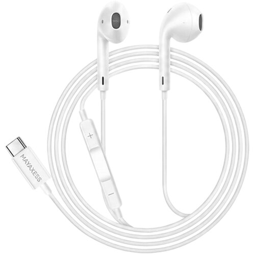 Oem Mayaxess, Žične USB-C slu&scaron;alke za Samsung Galaxy S26 z vgrajenim mikrofonom, Bela, (5000299347) Cene