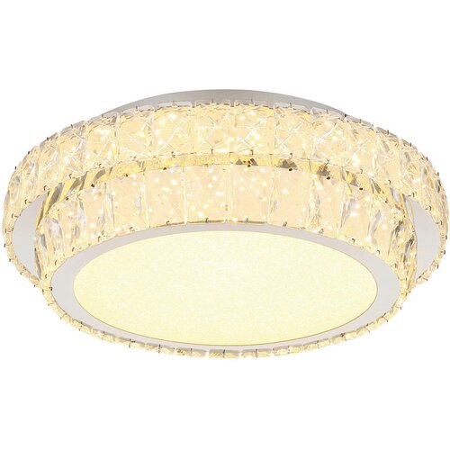 Globo 68157-38 - Stropno svetlo KLARA, LED/38W/230V, prigu&amp;scaron;iva, prečnika 40 cm, sa daljinskim upravljačem Slike