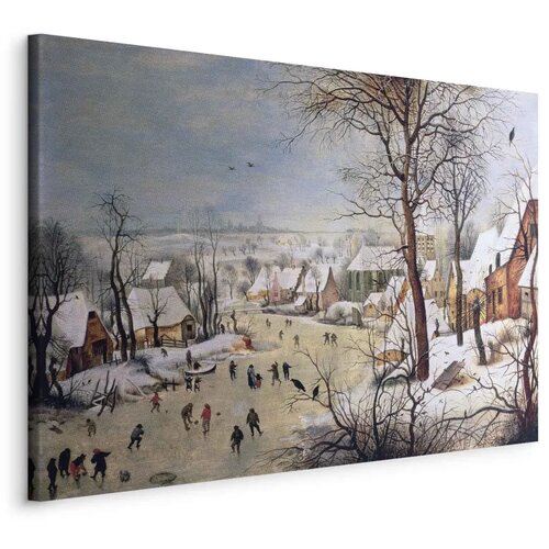  Slika - Pieter Bruegel the Elder &ndash; Winter Landscape with Birdtrap 30x20 Standard Cijene