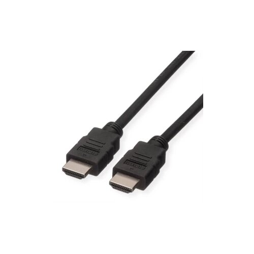 Roline green HDMI priključni kabel HDMI A utikač, HDMI A utikač 5.00 m crna 11.44.5735 High Speed HDMI s Eternetom, bez Cijene