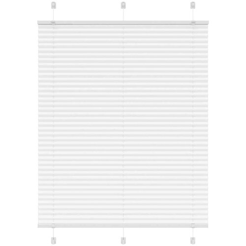 vidaXL Plisirana roleta bijela 110x150 cm širina tkanine 109,4 cm Cijene