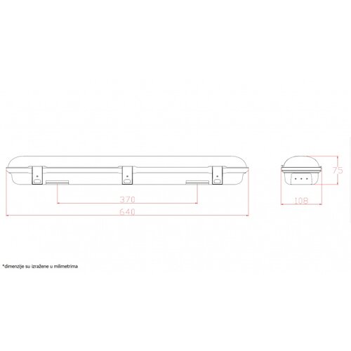 Bb Link vododiht led LG218A 22W 4000K Slike
