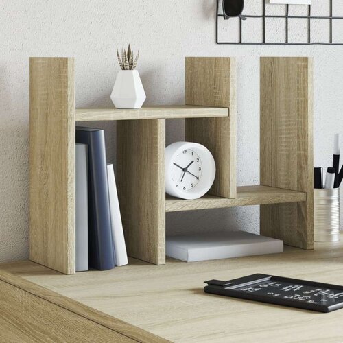  Organizator za pisalno mizo sonoma hrast 34,5x15,5x35,5 cm les, (21413901) Cene