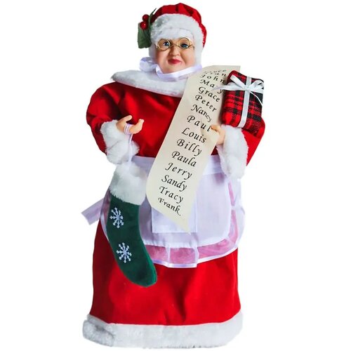 Deco Santa, Baba Mrazica, crvena, 45cm ( 740836 ) Slike