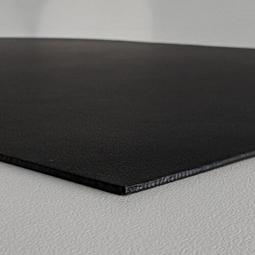 Kela SET PODMETAČA ZA ČA&amp;Scaron;U EDEL, 10x10x0,17cm PU-KOŽA CRNA 4/1 Slike