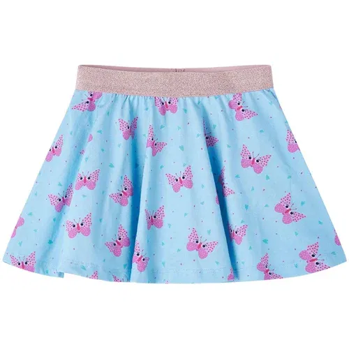  Dječja suknja s uzorkom leptira plava 92
