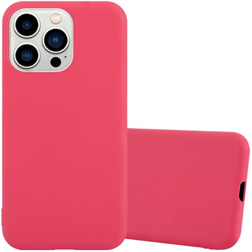 Cadorabo Ohi&scaron;je, združljiv z Apple v Candy Red - Za&scaron;čitni pokrov iz fleksibilnega silikona TPU, (20596824) Cene