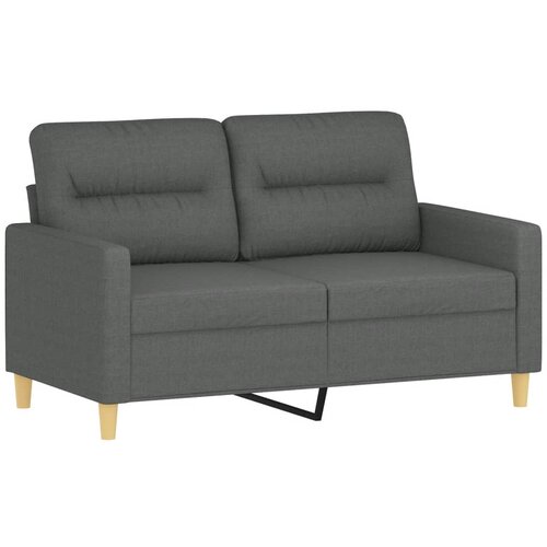 Maison Chic Dvosed kavč - Sofa - Kanape temno siv 120 cm blago, (21727228) Cene