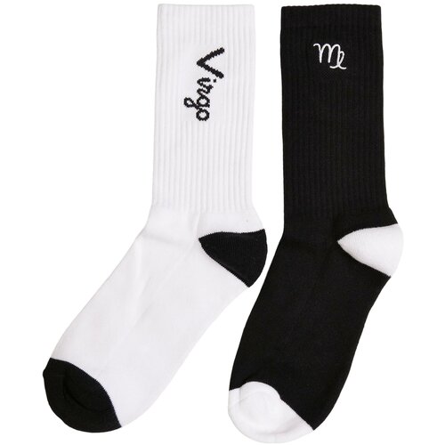 MT Accessoires Zodiac 2-Pack Socks Black/White Virgo Cene