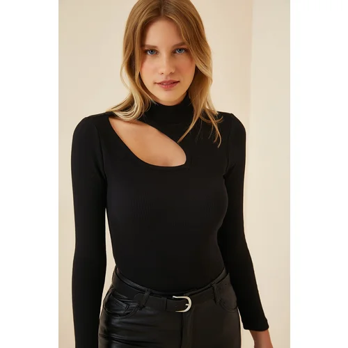 Happiness İstanbul Blouse - Black - Fitted