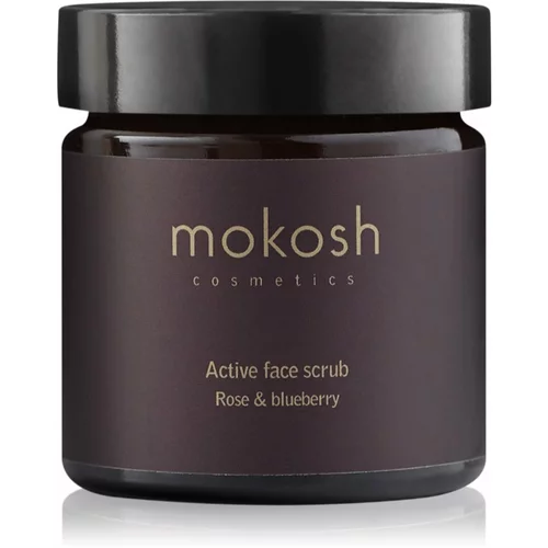 MOKOSH Rose & Blueberry hidratantni piling za lice 60 ml