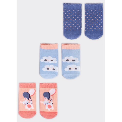 Yoclub Kids's 3Pack Baby Girl's Socks SKA-0110G-AA30-001 Slike