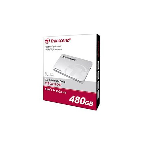 Transcend SSD 480GB TS SSD220S 2.5" Sata, (01-0704055) Cijene