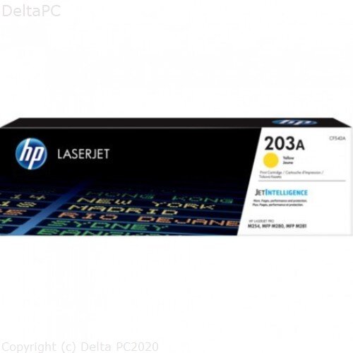  TONER HP CF542A ZUTI 203A Slike