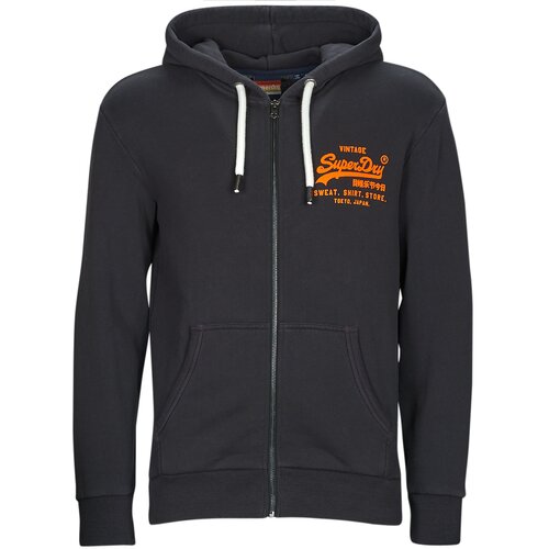 Superdry Puloverji NEON VL ZIPHOOD Črna Slike