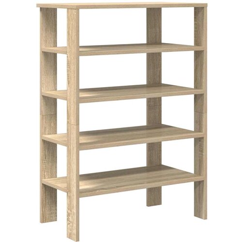 Maison Chic Regal za čevlje - Polica za čevlje sonoma hrast 61x32x87,5 cm inženirski les, (21778001) Cene