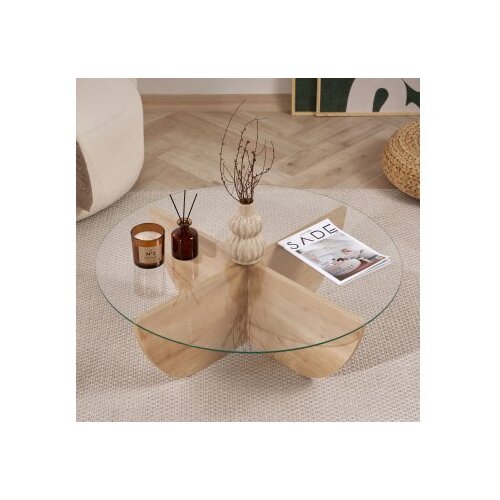 Hanah home sto za kafu liya sapphire hrast Slike